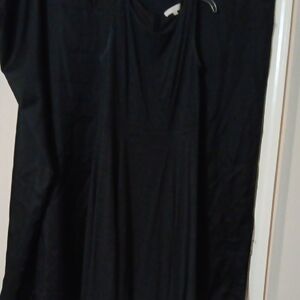 LOFT Black Asymmetrical Dress